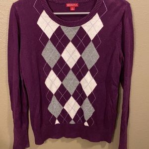 Women’s Argyle sweater